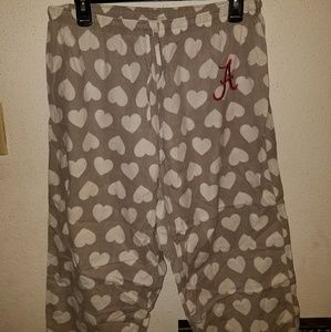 Alabama A embroidered Heart capri pjs
